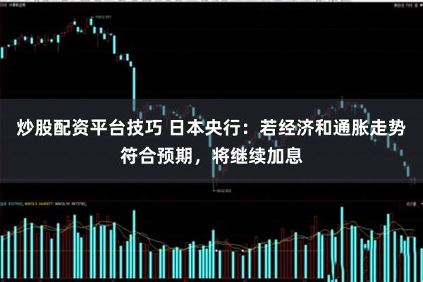 炒股配资平台技巧 日本央行：若经济和通胀走势符合预期，将继续加息