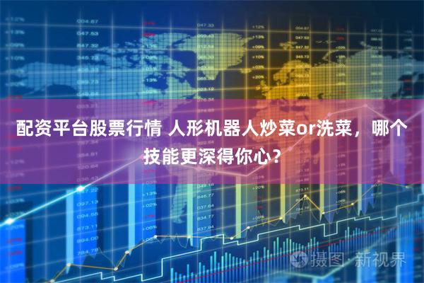 配资平台股票行情 人形机器人炒菜or洗菜，哪个技能更深得你心？